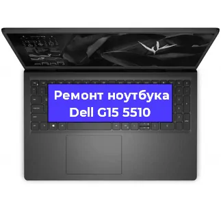 Чистка от пыли и замена термопасты на ноутбуке Dell G15 5510 в Перми
